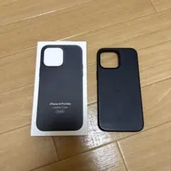 iPhone 14 Pro Max レザーケース ミッドナイト