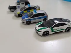 ★レア★　トミカ　外国警察車両　4台セット　パトカー　海外　世界