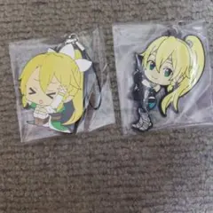 SAO GGO リーファ ラバーストラップ 2種