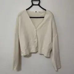 RURU様UNIQLO U メリノブレンドショートカーディガンL