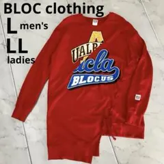 BLOC clothing オーバーサイズトレーナー 160 赤 スウェットのサムネイル