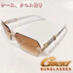 GACKT■サングラス■リムレス■ブラウン■グラデーション■未使用品⑳