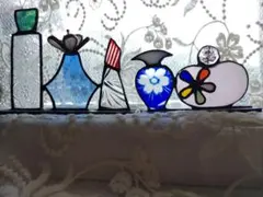 ステンドグラス◇カラフルな街並み◇ハンドメイト品 - メルカリ
