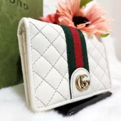 美品　GUCCI オフィディア カードケース マーモント シェリーライン　グッチ 2025年最新】gucci オフィディア カードケースの人気アイテム - メルカリ