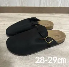 メンズ サボサンダル ブラック 28-29cm