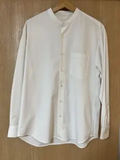 GU イージーケアバンドカラーシャツ(長袖)SW