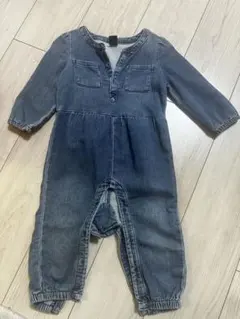 GAP デニムロンパース カバーオール 90〜95cm 12-18ヶ月