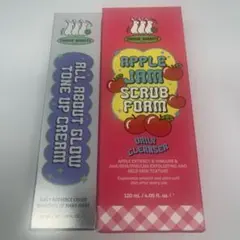 チェイシンラビッツ スクラブ　トーンアップ美白クリーム　2点セット