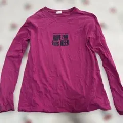 ZARA ピンク 長袖Tシャツ 140センチ