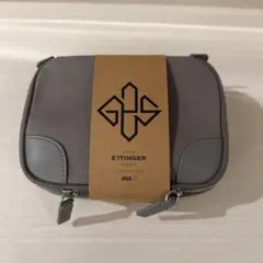 ANAファーストクラス アメニティ ETTINGER グレー トラベルポーチ