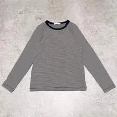 s3078 アメリカンホリック 長袖Tシャツ 綿100% ボーダー Uネック