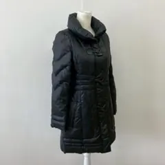 【a1507】23区 ダウンコート ブラック ヴィンテージ Aライン XSのサムネイル