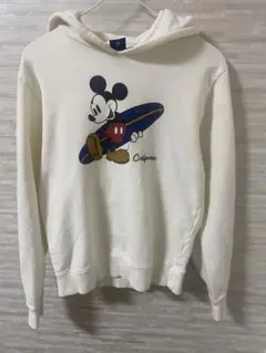 Disney ミッキーマウス フード付きパーカー S