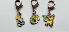 ポケモン メタルチャーム 3種セット ユクシー シェイミ リーフィア