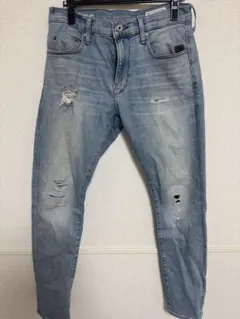 王道カラー！G-STAR RAW ダメージ加工デニム