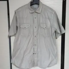 BEAUTY&YOUTH ベージュ 半袖シャツ XL