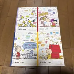 スヌーピー ノート4枚セット