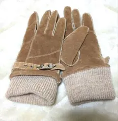 豚革　レディーススエード手袋
