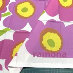 廃盤カラー マリメッコ 生地 ピエニウニッコ ピンク