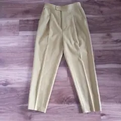 美品　VIS　ビス　ワンタック　パンツ　イエロー