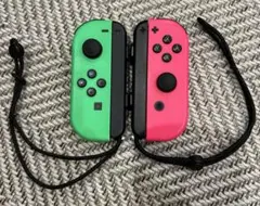 Nintendo Switch ジョイコン 緑　ピンク　2個【箱無し】