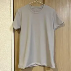 【未使用品】しまむら　ファイバードライ　クロッシー　ワッフルTシャツ　M グレーのサムネイル
