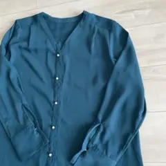 GREEN LABEL RELAXING✨ブラウス シャツ 大人カジュアル 緑