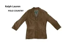 90s POLO COUNTRYレザージャケットスウェードのサムネイル
