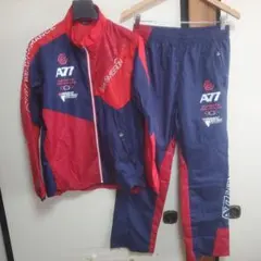 【美品】ASICSアシックス　A77　ウインドブレーカー　セットアップ　Mサイズ