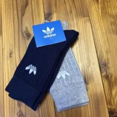 アディダス　新品　クルーソックス　靴下　22-24cm セット
