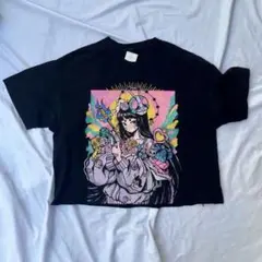 【値下げ】希少 CUPSULE CORNER クロップド T XL US古着