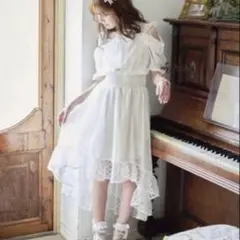 ♡ゆめ様♡ LIZLISA フルールティッシュテールワンピース - メルカリ