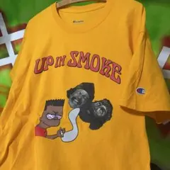 シンプソンズ】古着 メンズ SK8 リンガーTシャツ 英国製 00