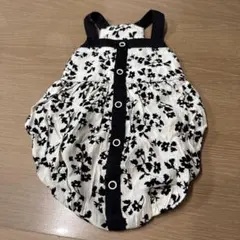 チャックリ様専用　犬服 モノトーン バルーンワンピ