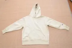 Champion クリーム色 パーカー C8-R117