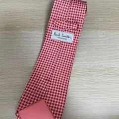 Paul Smith ピンク 幾何学模様 ネクタイ