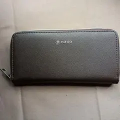 nano universe　ブラウン 長財布のサムネイル