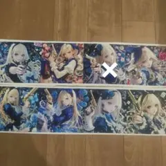 ピストルと薔薇とリボンレディ8パネル