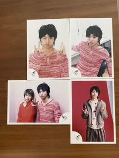 嵐 櫻井翔 公式写真 旧ロゴ　4枚セット