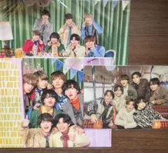 なにわ男子 クリアファイル 3枚セット