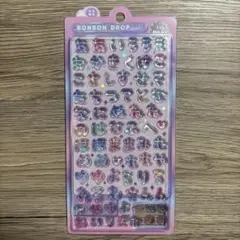 国内正規品保証！ボンボンドロップシール　もじもじドロップ　ひらがな　クーリア新品