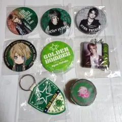 【セット売り】ゴールデンボンバー 喜矢武豊 缶バッジ&グッズ⑥