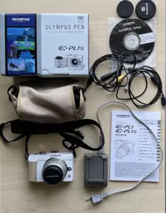 OLYMPUS E-PL1s 箱付 ボディ動作OK レンズ訳あり