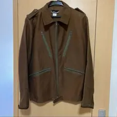 古着　ブラウン　ミリタリージャケット