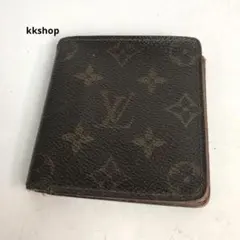 LOUIS VUITTON ルイヴィトン モノグラム 二つ折り財布 レディース