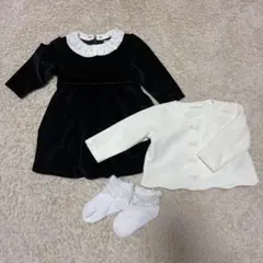 プティマインワンピース•ボレロ　女の子80