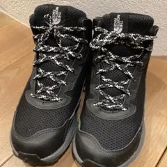 THE NORTH FACE ブラックスニーカー22.5