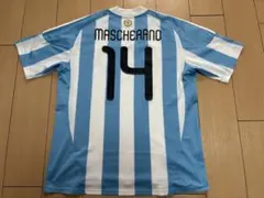 最終値下【激レア】アルゼンチン代表 2010マスチェラーノhome背番号14