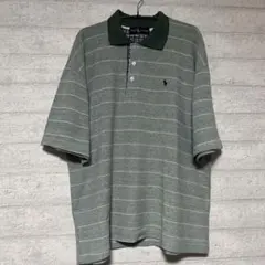 Ralph Lauren ポロシャツ グリーンストライプ