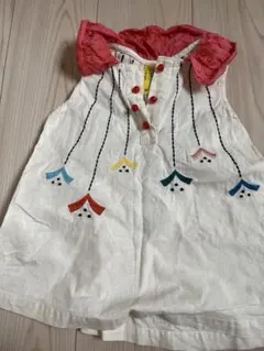 刺繍入りワンピース 80のサムネイル